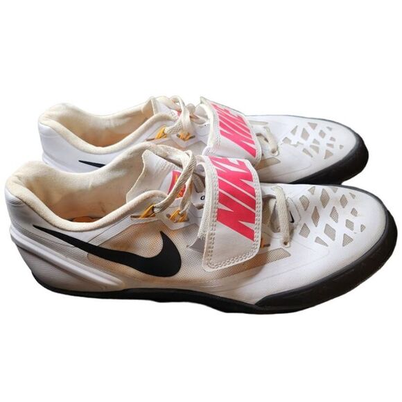 Nike Other - Nike Zoom Rotational 6 Throwing Shoes White Black 685131-102 Men's Size 8.5